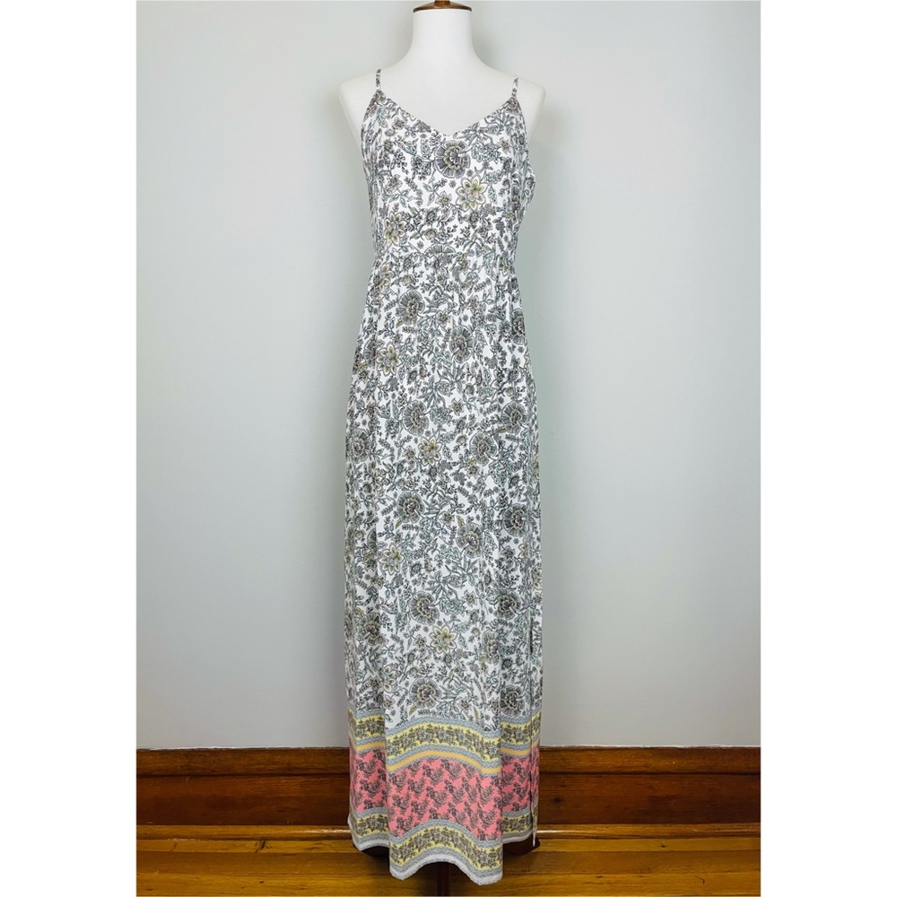 NWT LOFT Floral Print Maxi Dress